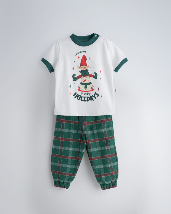 Pijama Navideña de Bebé con...