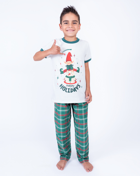 Pijama Navideña de Niño con...