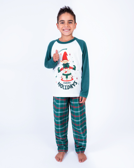 Pijama Navideña de Niño con...