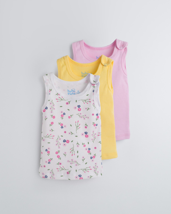 Pack 3 Camiseta sin Manga