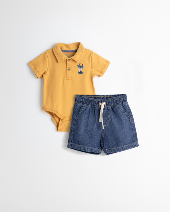 Conjunto Body Polo - Bermuda