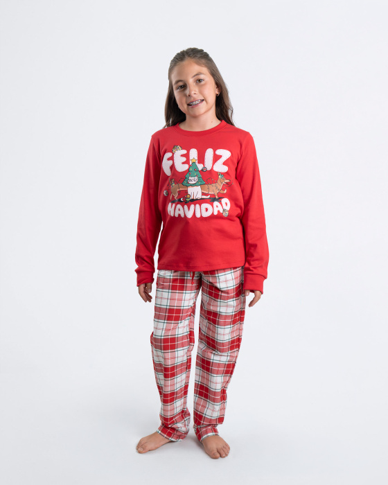 Pijama Navideña Buzo -...