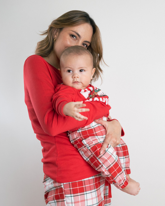 Pijama Navideña Buzo -...