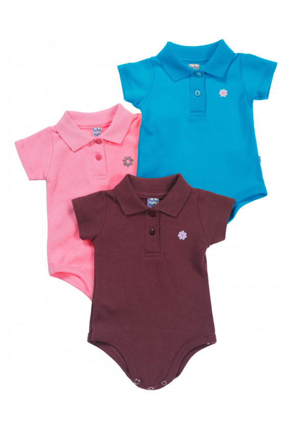 Body Polo Manga Corta