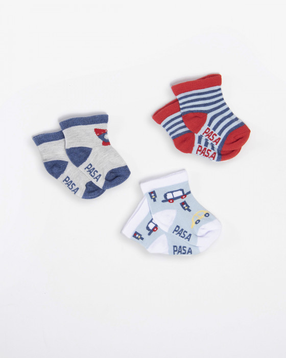 Medias Zapatilla Paq 3