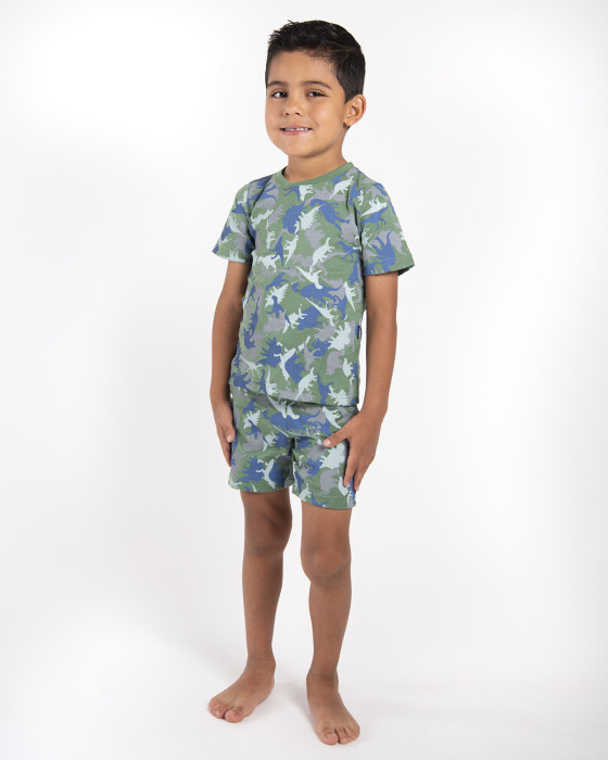 Pijama Camiseta Manga Corta...