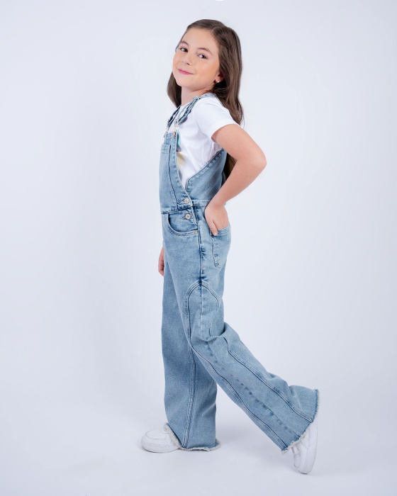 Overol Largo Denim