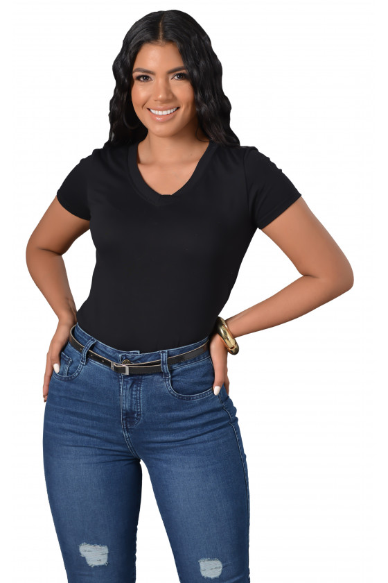 Camiseta Cuello V