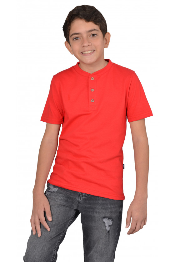 Camiseta Henley
