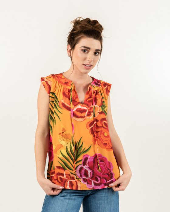 Blusa sin Manga