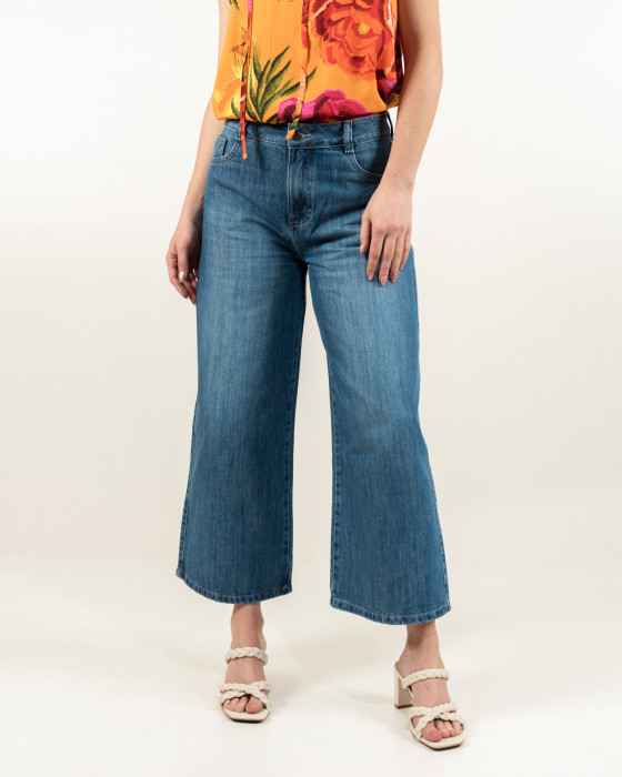 Pantalón Cintura Basta Ancha